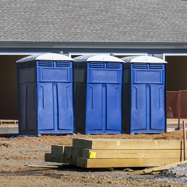 are there different sizes of porta potties available for rent in Sierra Brooks California